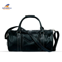 Black color Travel Bag with Shoe Compartment For Men