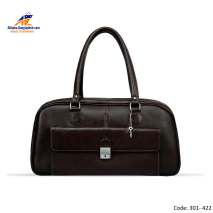 Chocolate color Travel & GYM Bag with Small Lock